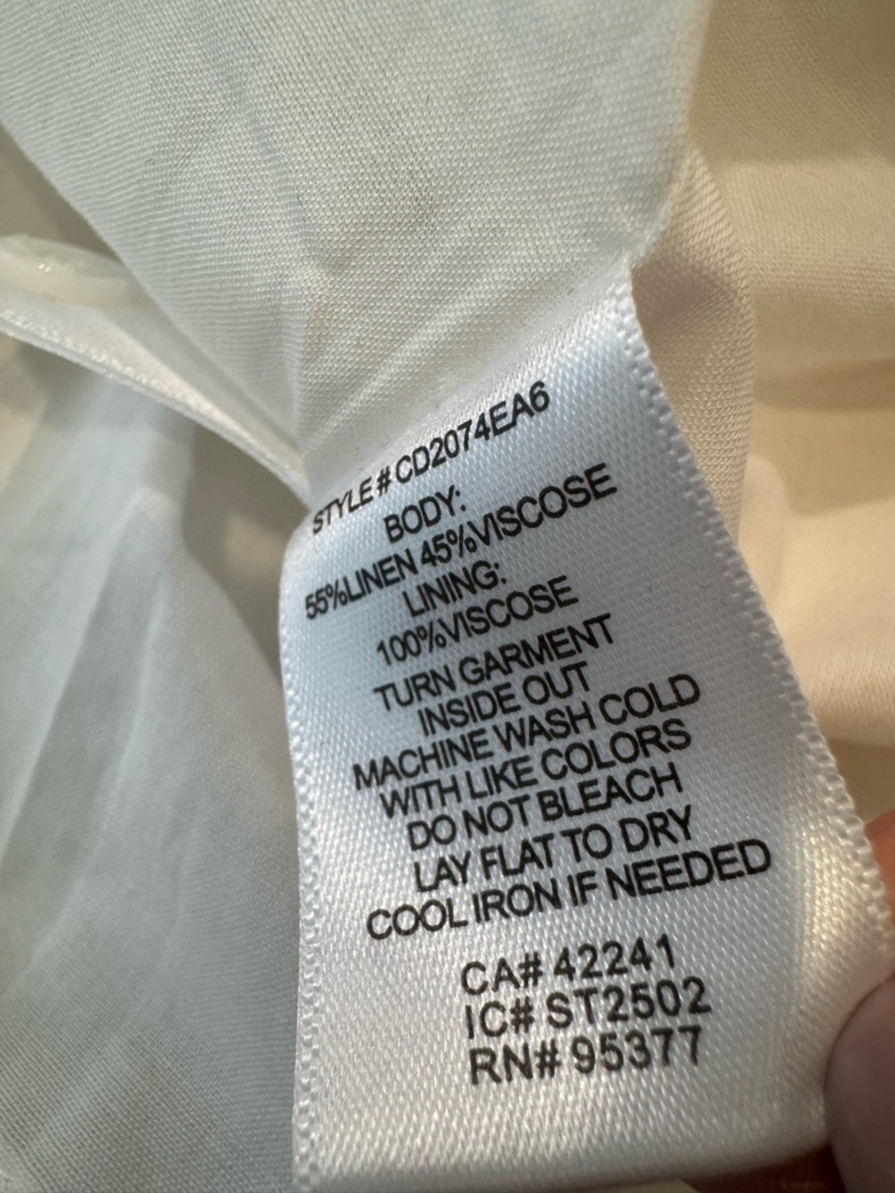 NWT Sanctuary White Embroidered Blooms Sleeveless Mini Dress Size XS - Picture 6 of 9